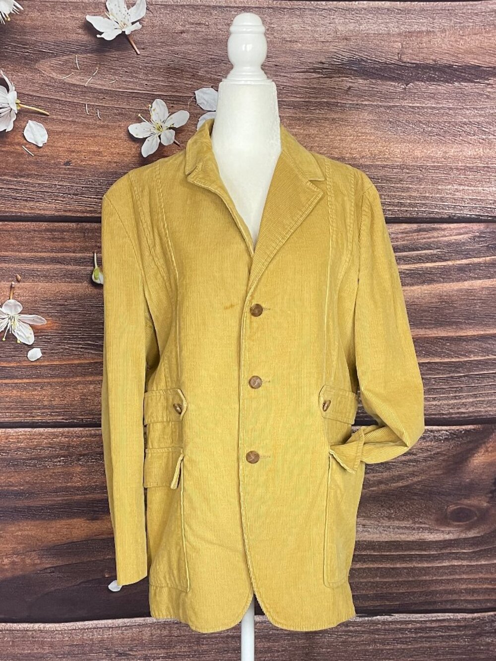 Vintage 1970s Brad Whitney Corduroy Blazer